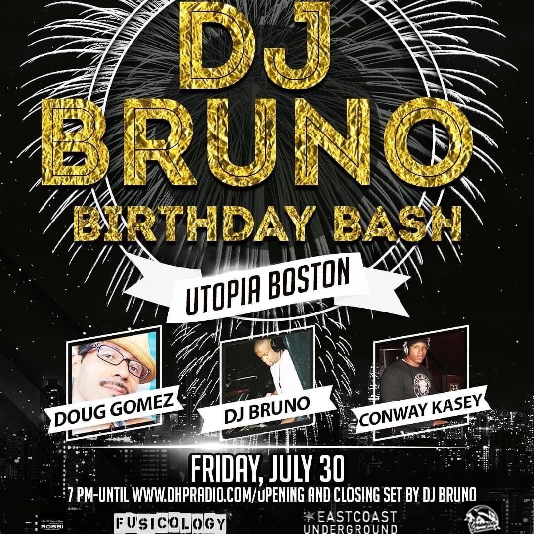 Dj Bruno S Birthday Bash W Doug Gomez Conway Kasey 07 30 21