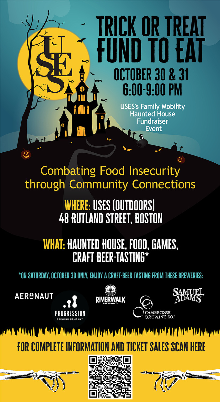 Trick Or Treat - Fund To Eat! USES Haunted House Fundraiser [10/30/21]