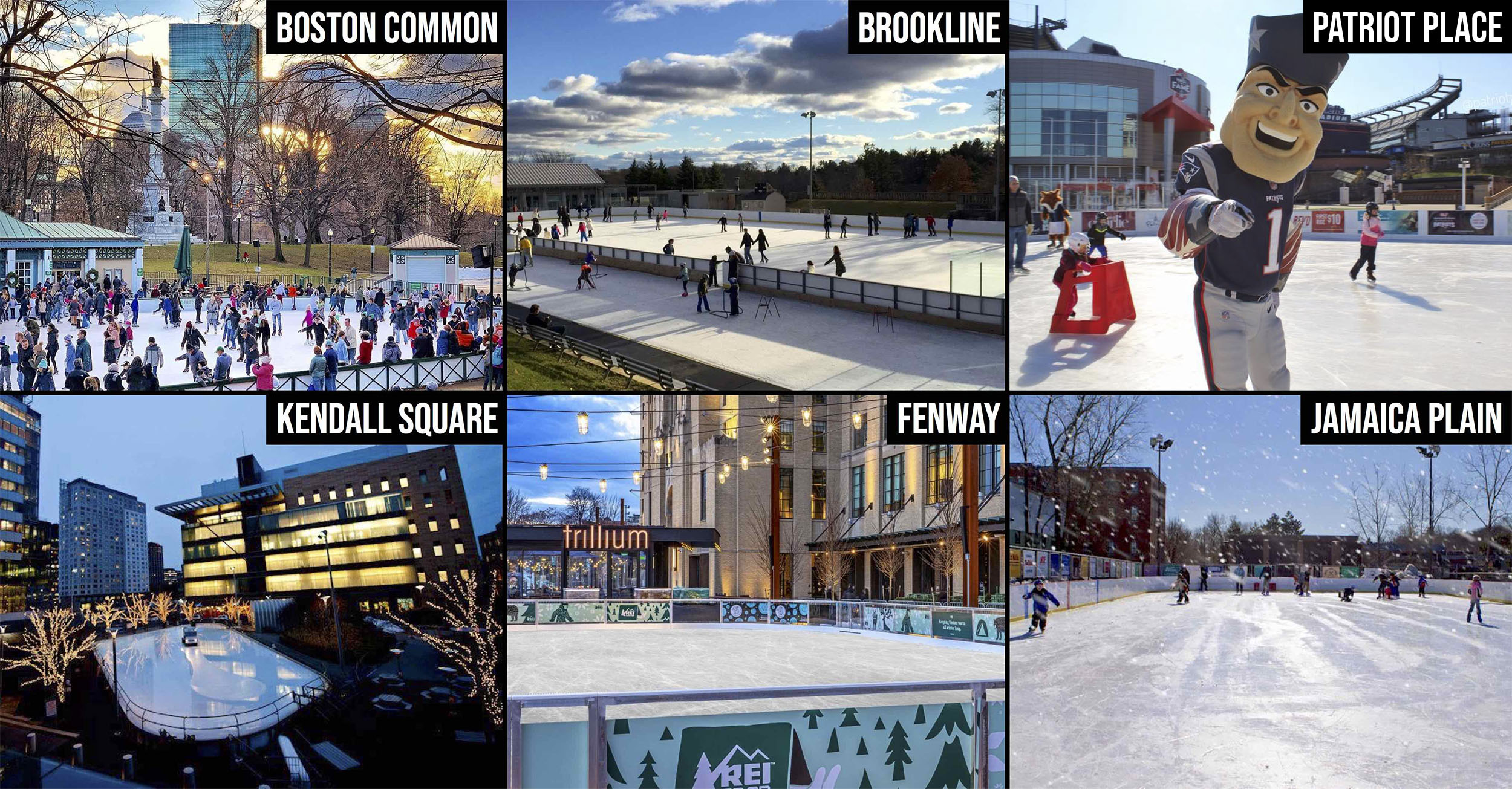 Six places to go outdoor ice skating around Boston this winter (202122