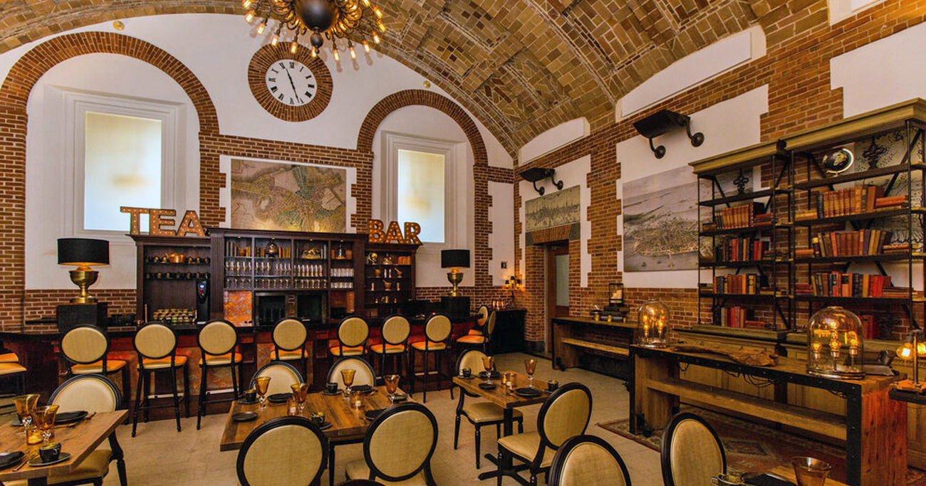 Map Room Tea-Infused Cocktail Lounge at Boston Public Library 