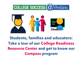 Compass: College readiness program – Perkins School for the Blind